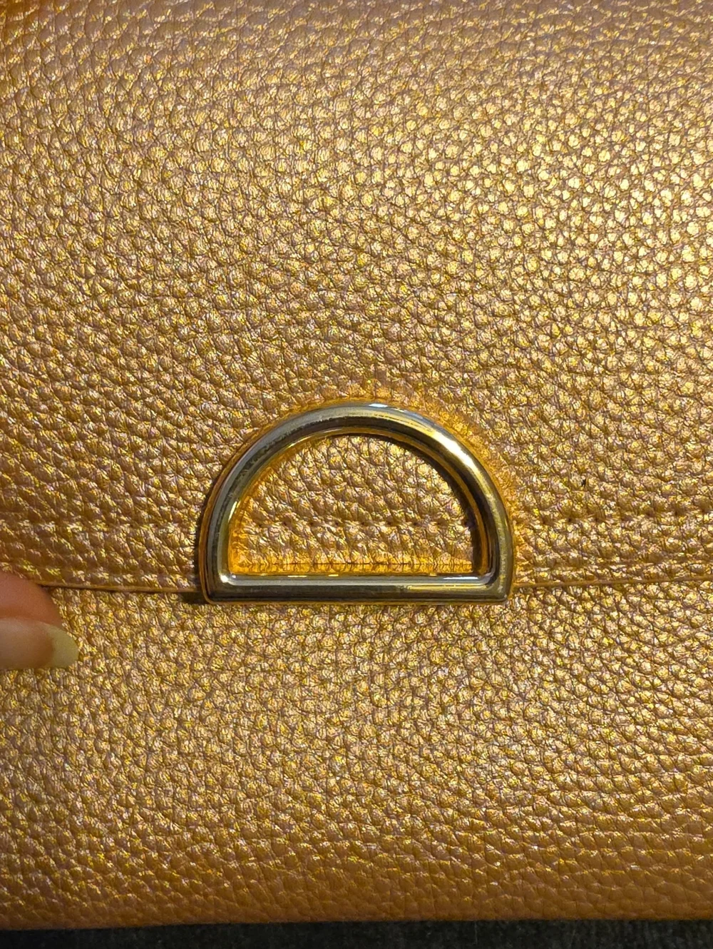 Rose Gold And Gold Metallic Clutch! Nwots. Gorgeous